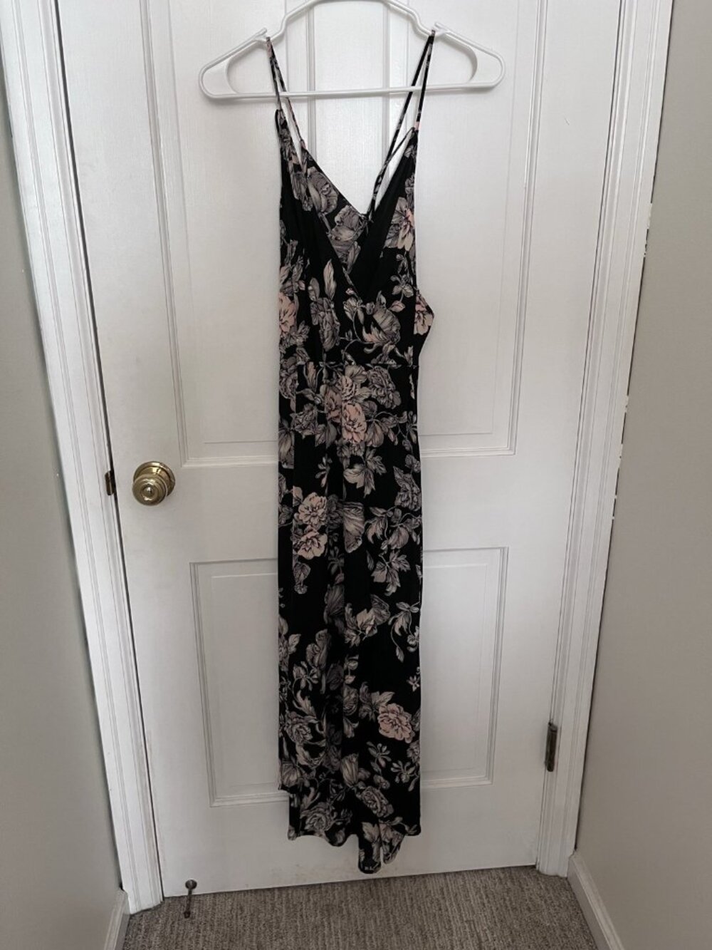 Black Floral Dress